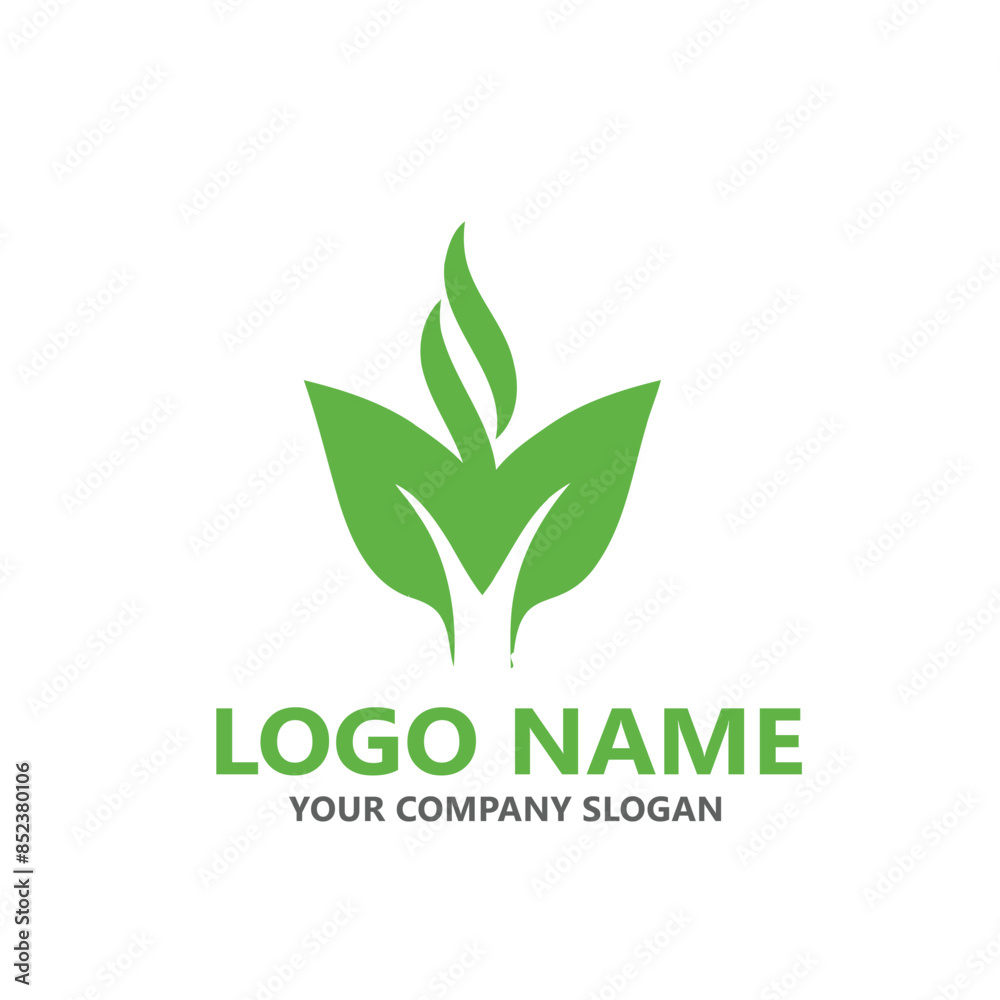 leaf logo design ready vector template leaf logo design ready vector template