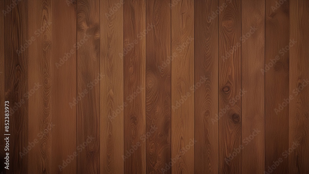Brown wooden surface with a natural grain pattern (suitable for background) Brown wooden surface with a natural grain pattern (suitable for background)