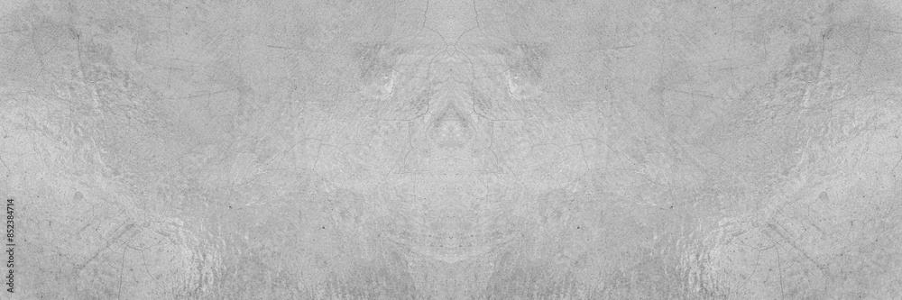 Naklejka premium Old wall texture cement dirty gray with black background abstract grey and silver color design are light with white background.