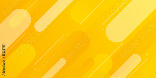 Bright orange-yellow abstract dynamic background. Modern geometric wallpaper. Beautiful vector design for templates, banners, covers, brochures, websites, and pages