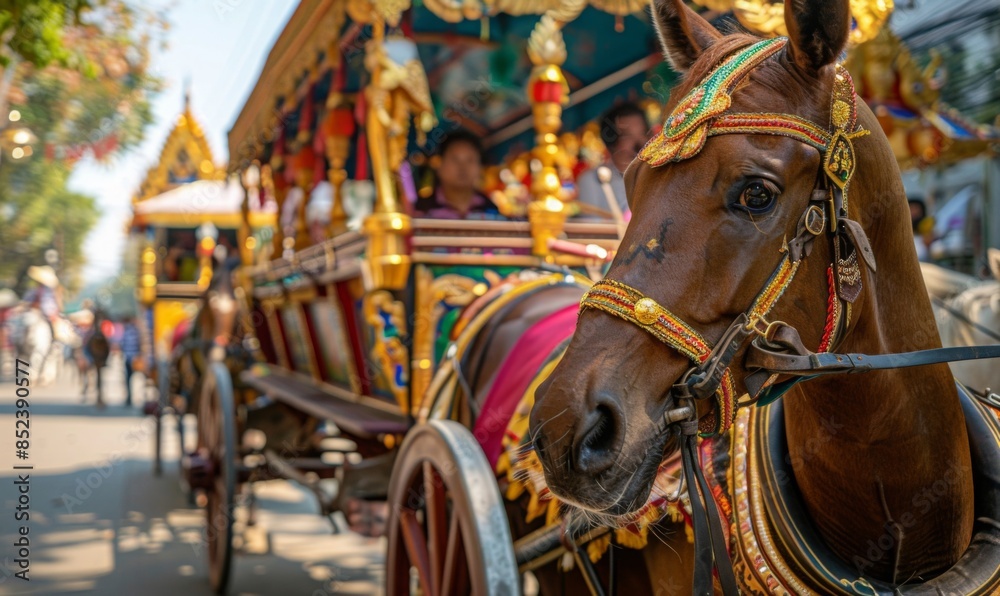 Horse-drawn carriage Horse-drawn carriage