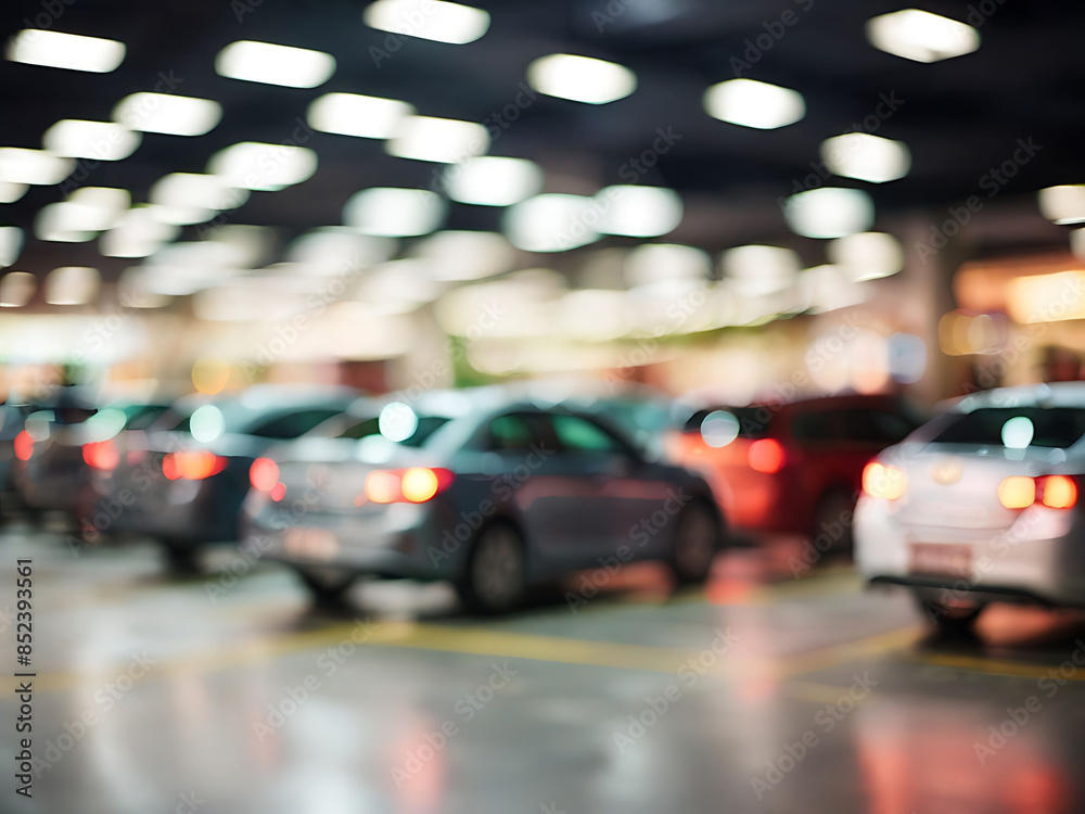 market, mall parking lot traffic at night with blurred streaks of car lights captures the essence of the image you described market, mall parking lot traffic at night with blurred streaks of car lights captures the essence of the image you described