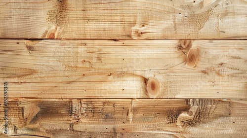 Texture of Unprocessed Wooden Board photo