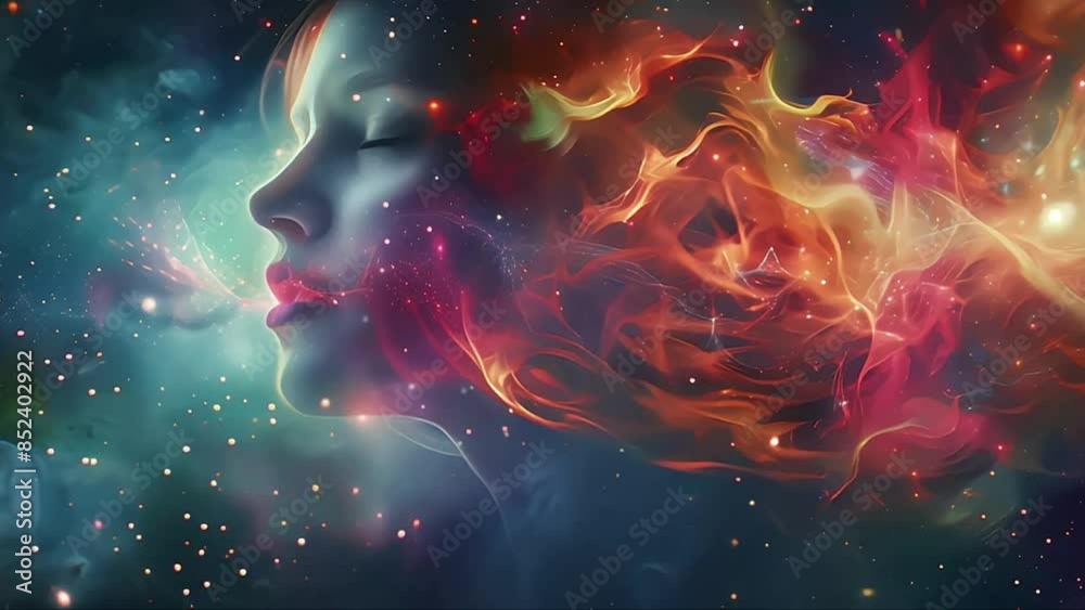 Interactive digital art canvas, allowing you to change and customize artworks with a touch, a dynamic gallery at your fingertips