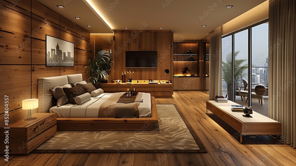 Bedrooms furniture hardwood indoors Bedrooms furniture hardwood indoors