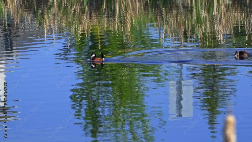 Ruddy Duck in Spring: Male and Female Behavior in a Lake in Edmonton, Canada
Ruddy Duck in Spring: Male and Female Behavior in a Lake in Edmonton, Canada