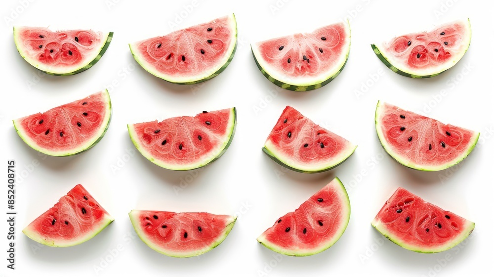 juicy watermelon in with background