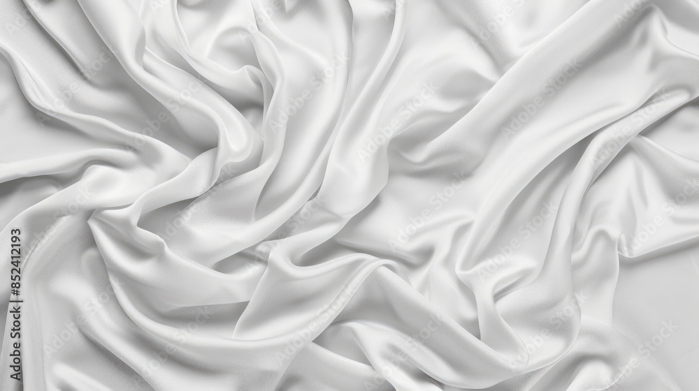 Naklejka premium White Background Iron Cloth