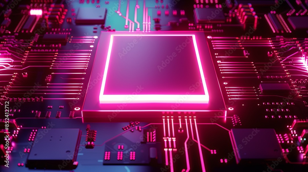 an abstract hardware board an abstract hardware board