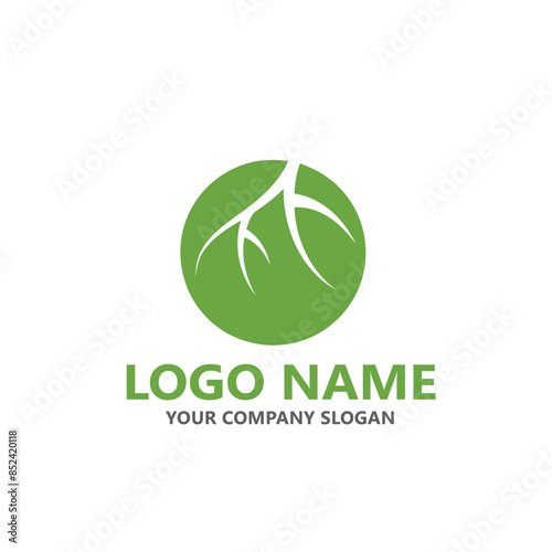 tree root vector logo