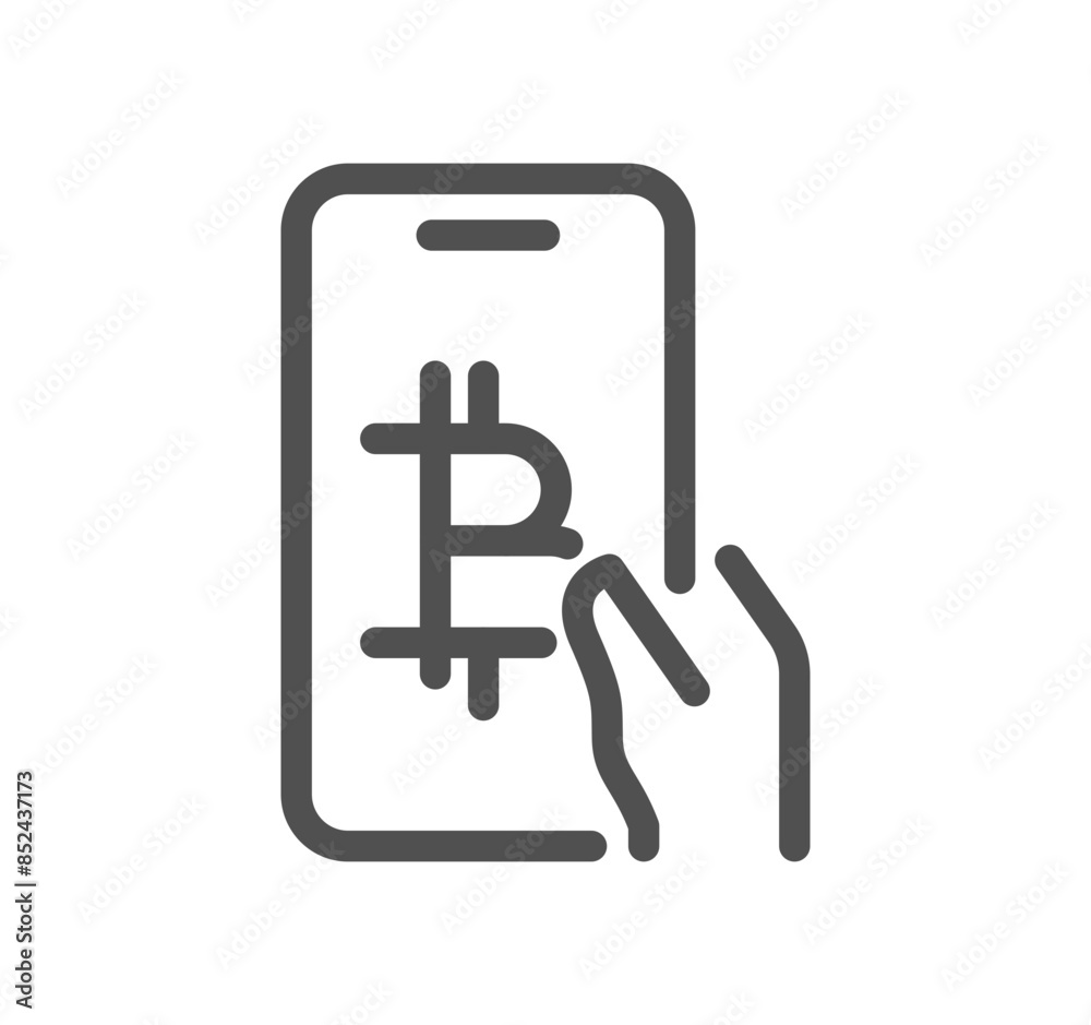 Money and payment method related icon outline and linear vector.
Money and payment method related icon outline and linear vector.