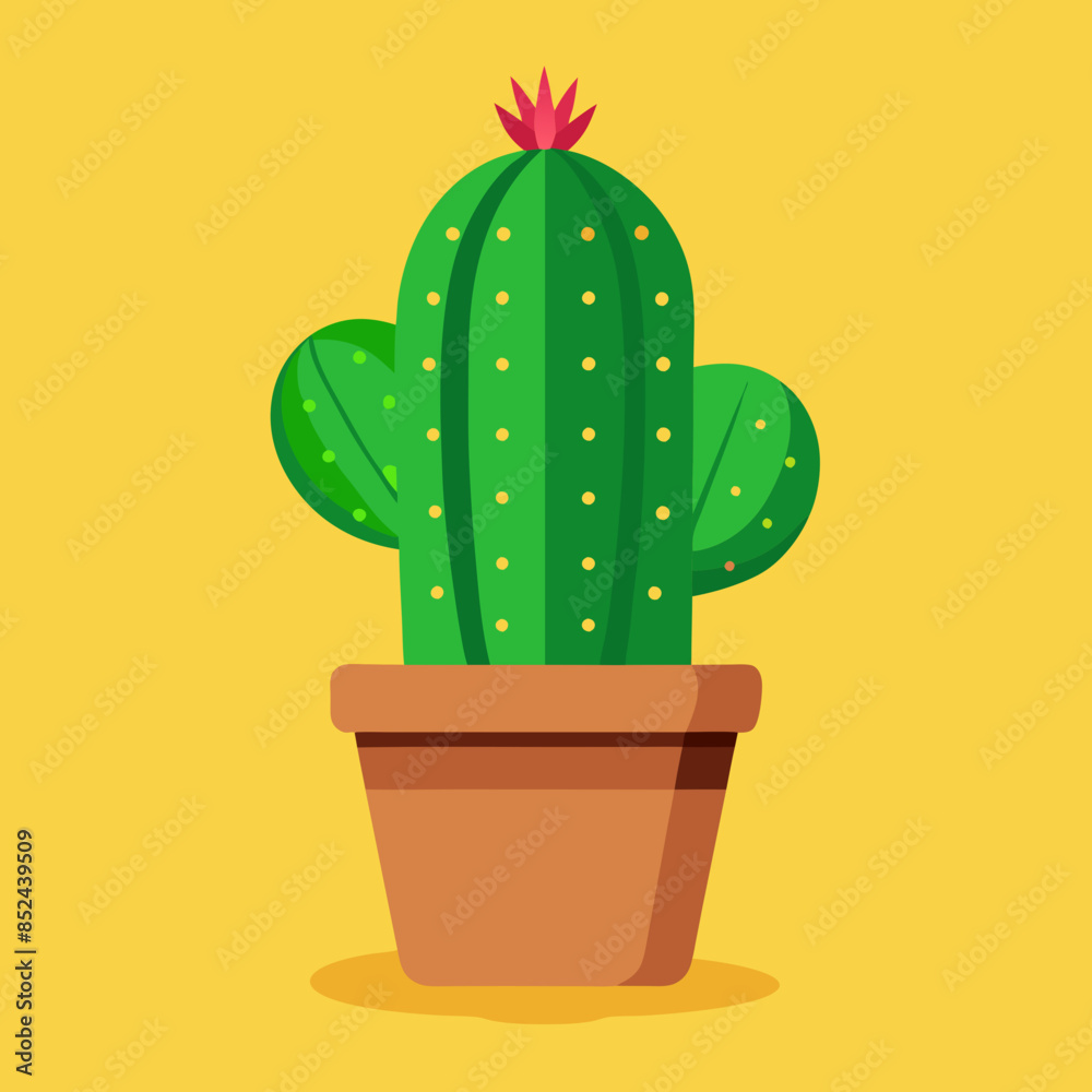 cactus in a pot cactus in a pot