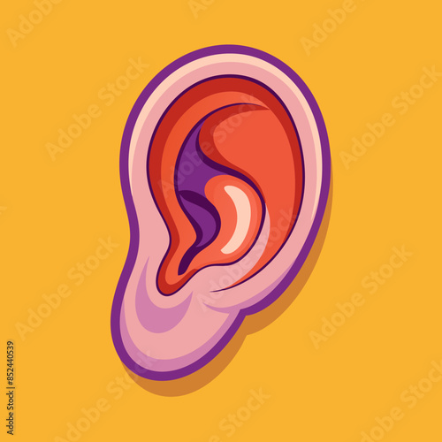 illustration of an ear