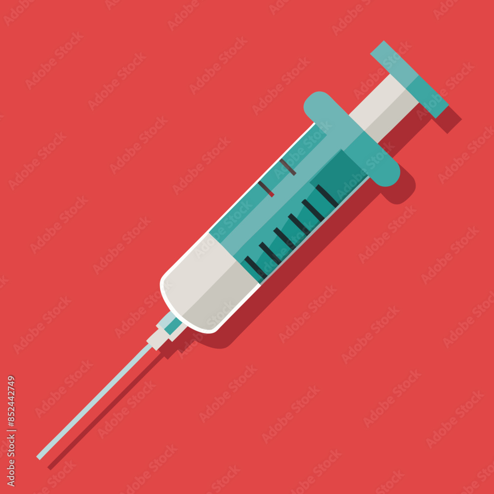 syringe with needle