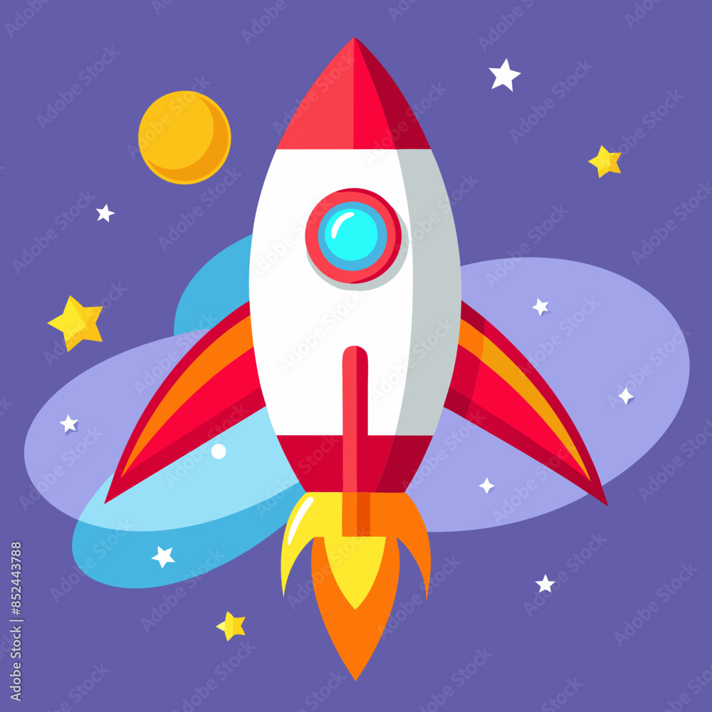 rocket in space rocket in space