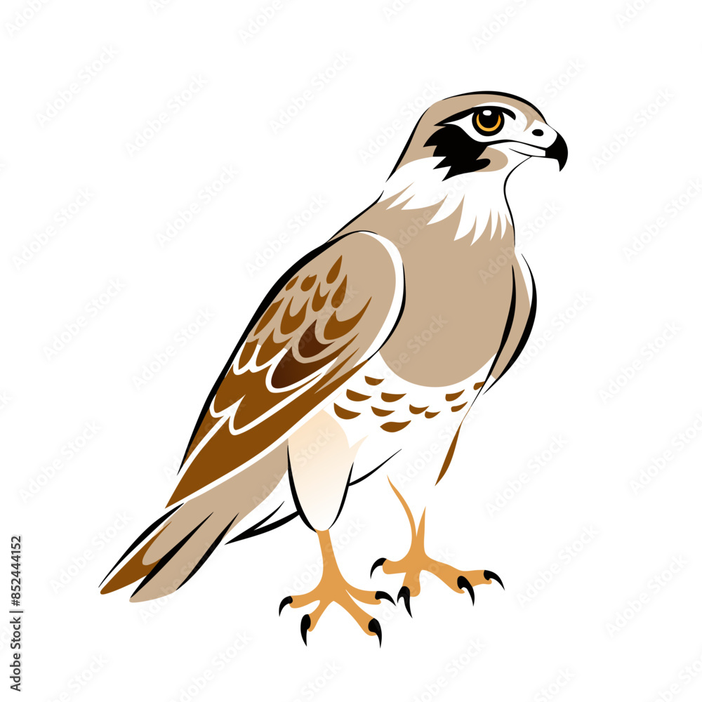 Fototapeta premium detailed illustration of an eagle 
