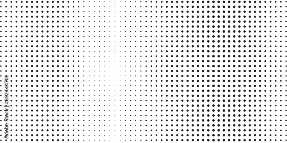 Dot pattern seamless background. Polka dot pattern template Monochrome dotted texture modern halftone Dot pattern seamless background. Polka dot pattern template Monochrome dotted texture modern halftone