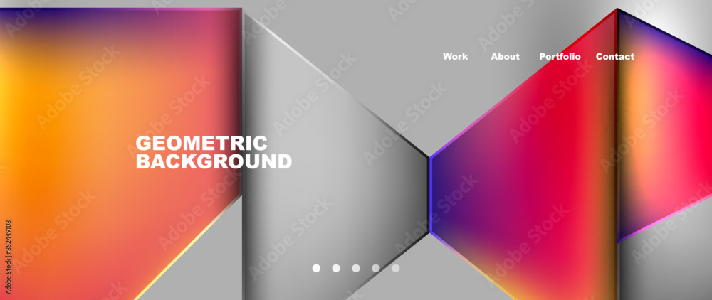 Gradient triangle geometric minimal wallpaper Gradient triangle geometric minimal wallpaper