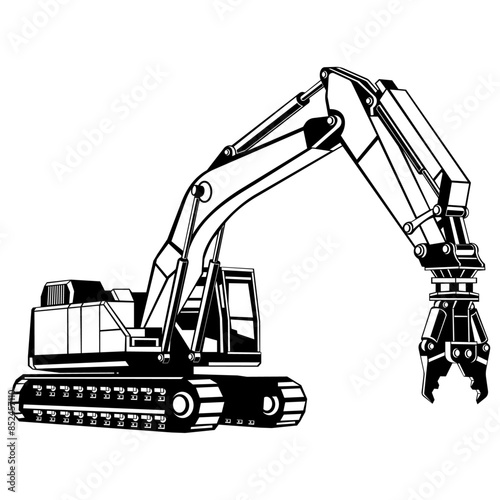 Demolition Excavator