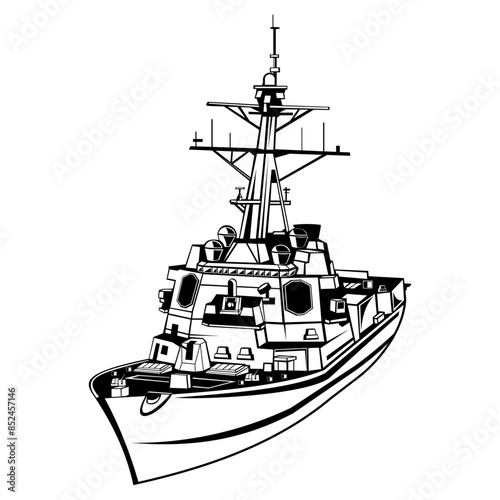 Destroyer Ship
