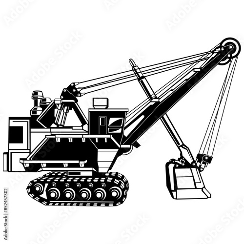 Dragline Rope Excavator