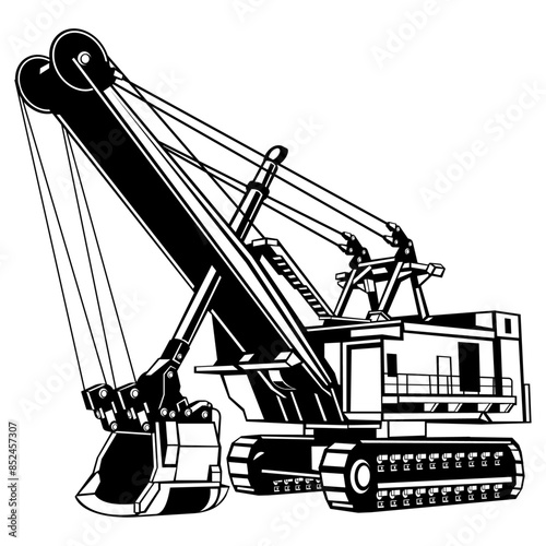 Dragline Rope Excavator