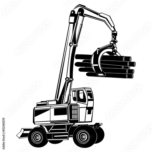 Logging Crane