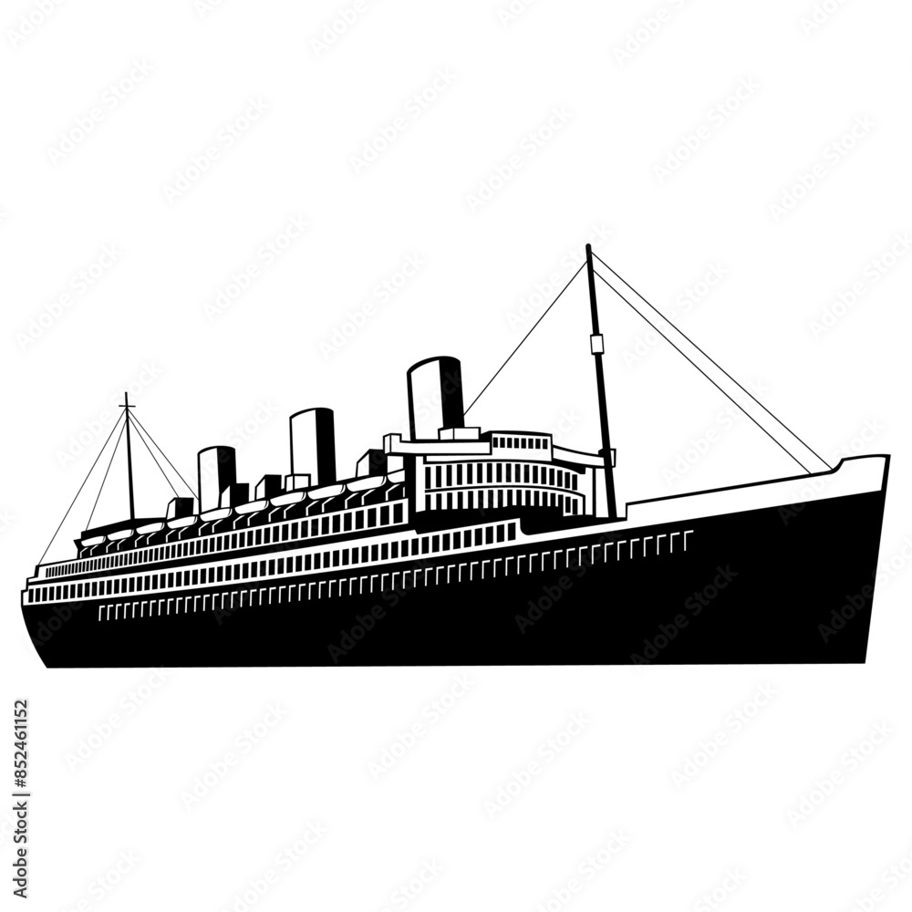 Obraz premium Ocean Liner