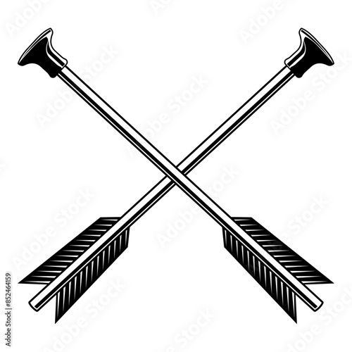 Suction Cup Arrow Logo