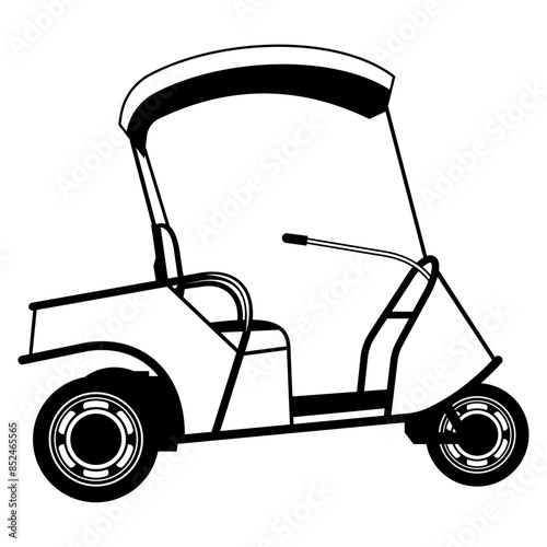 Vintage Golf Cart