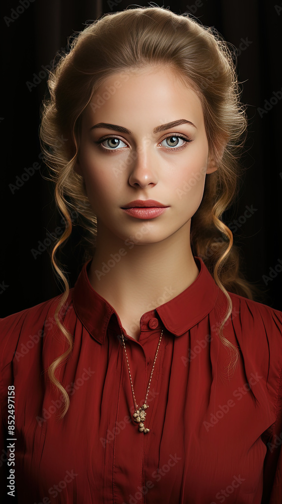Beautiful Women Face Close Up Portrait Beautiful Women Face Close Up Portrait