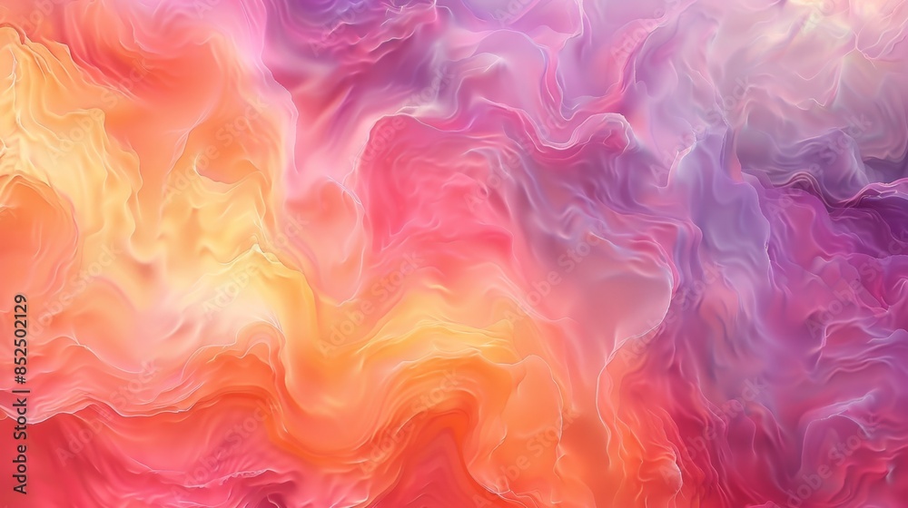 Soft-focused abstract background with vibrant color transitions