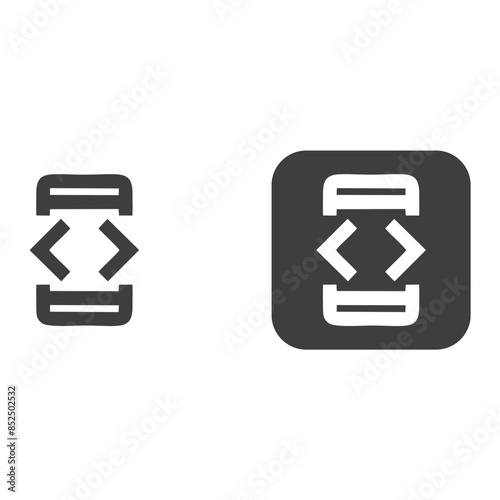 developer icon business technology development website coding gear icon set company build custom setting software programming dev improvement outline style symbol vector illustration