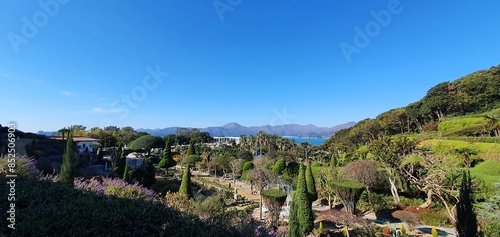 landscape with mountains
