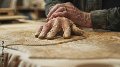 Skilled Hands Crafting with Precision - Concept of Handmade Business and Craftsmanship