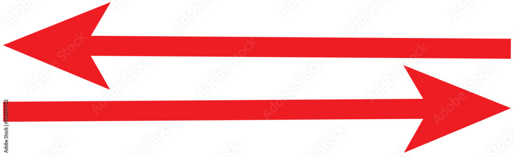 Straight long right vector arrow icon. Black large backwards or left pointing solid long arrow icon Straight long right vector arrow icon. Black large backwards or left pointing solid long arrow icon