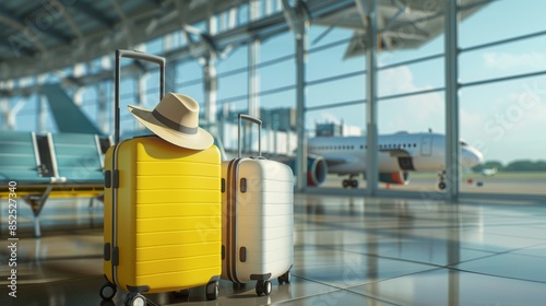 The Yellow and Silver Suitcases