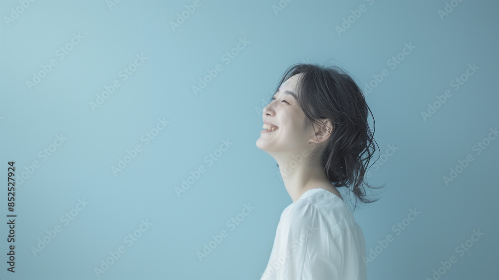 自然派の美容・健康 女性のポートレート 自然派の美容・健康 女性のポートレート