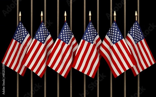 Independence Day Flag Banner Celebrations Design