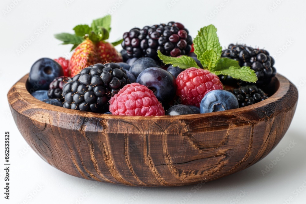 Bowl of Fresh Berries Bowl of Fresh Berries