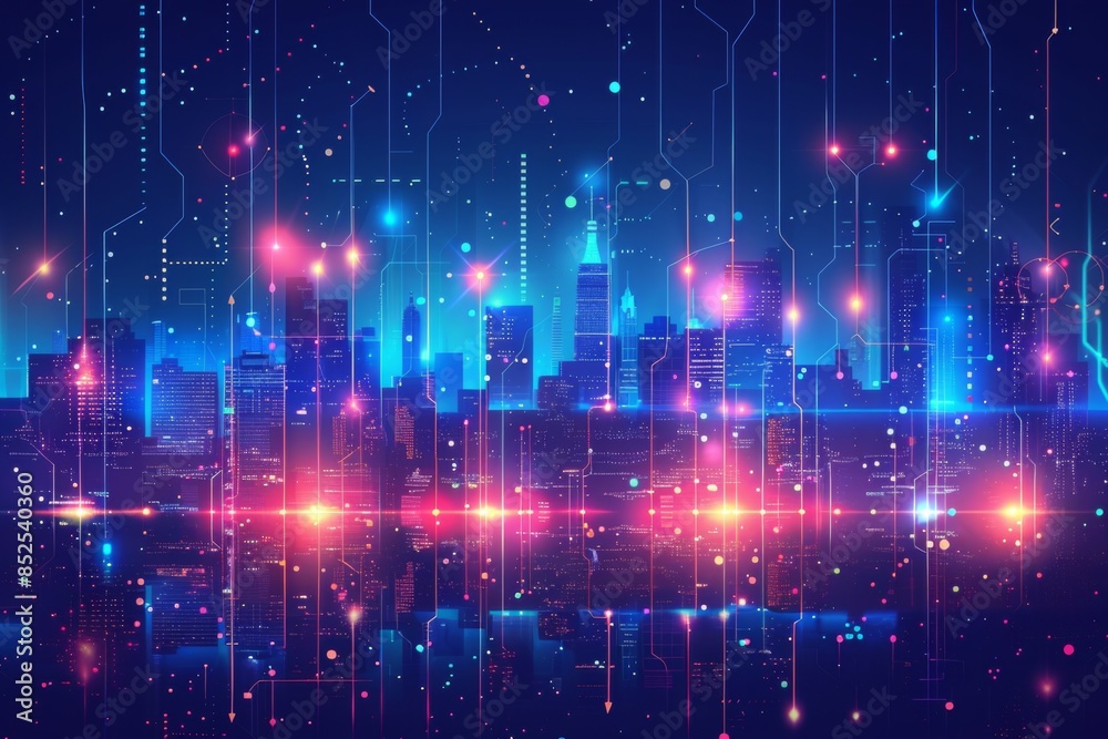 Futuristic City Skyline Futuristic City Skyline