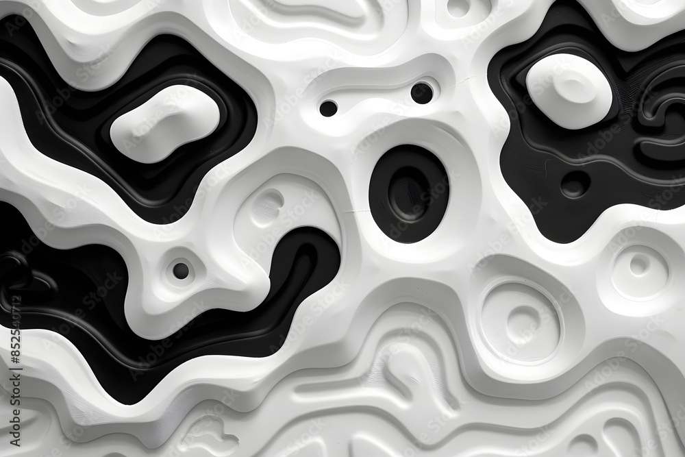 Luxury white and black abstract wall pattern background. Luxury white and black abstract wall pattern background.