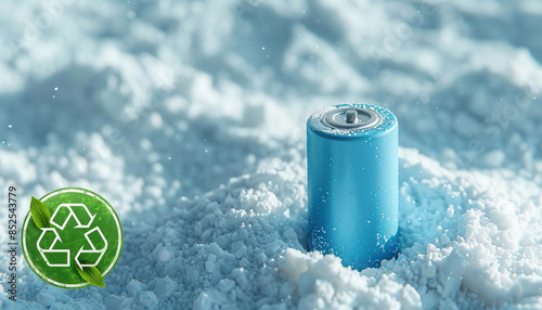 New Sodium-Ion Battery sodium ions lithium environmentally friendly copy space