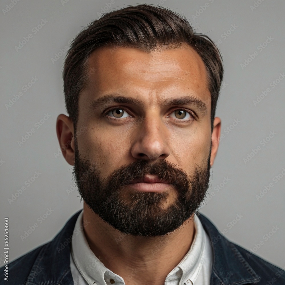Fototapeta premium ia generated. portrait of a man. portrait of a young man. portrait of a handsome man