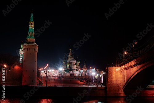 Photography Beautiful city landscape at night