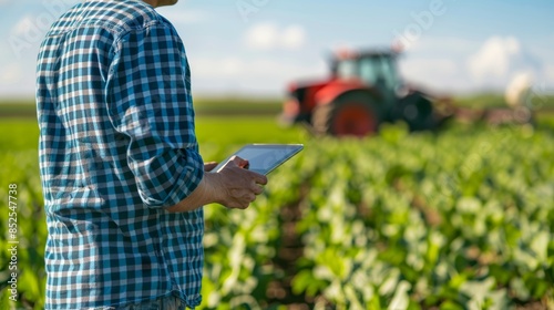 The Farmer with Tablet