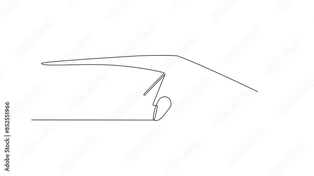 Animated self drawing of paragliding sport video design illustration. Paragliding, an exhilarating dance with the wind and sky. Paragliding is both art and adventure. Sports design in simple linear. Animated self drawing of paragliding sport video design illustration. Paragliding, an exhilarating dance with the wind and sky. Paragliding is both art and adventure. Sports design in simple linear.