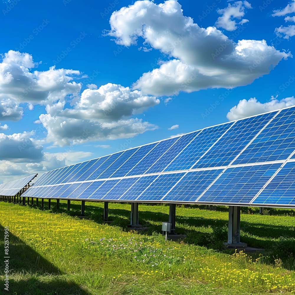Renewable Energy from Field Solar Panels Renewable Energy from Field Solar Panels