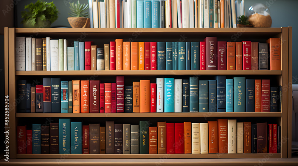 library shelves with books library shelves with books