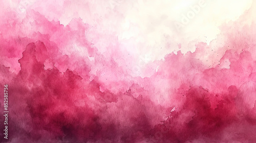 pink abstract watercolor background